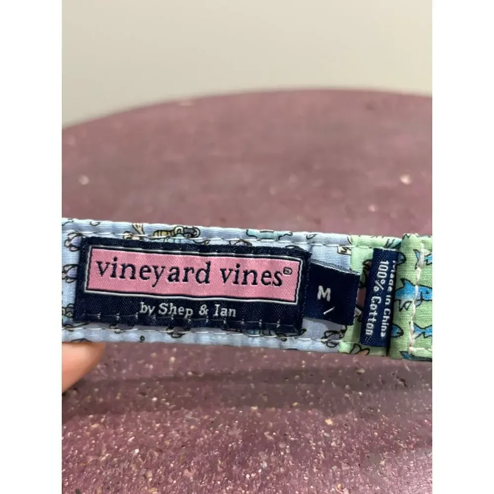 Vineyard Vines Patchwork Classic D-Ring Belt